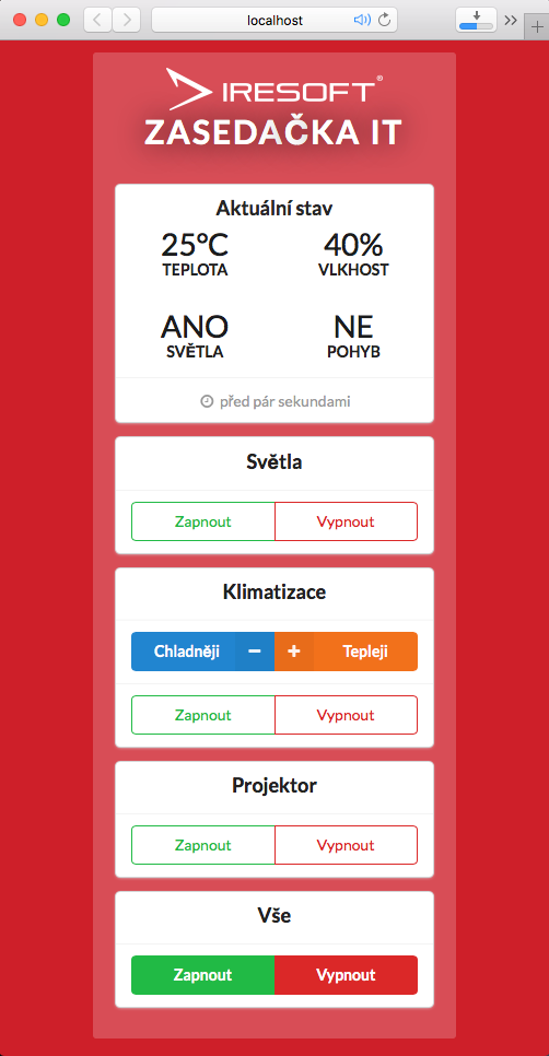 Ovladač zasedačky — obrázek 1